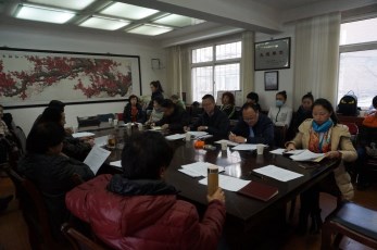 集團考核組赴省雜技團進行年度工作考核