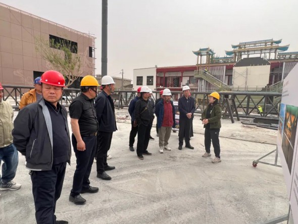 酒泉市委常委、敦煌市委書記石琳實地調(diào)研樂動敦煌-文旅產(chǎn)業(yè)綜合體項目建設(shè)情況